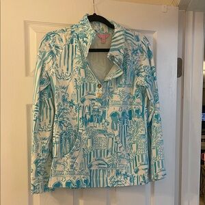 Lilly Pulitzer Toile Popover